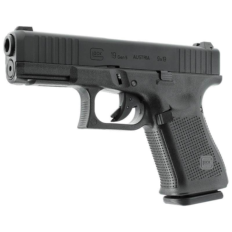 PISTOLA GLOCK 19 UMAREX GEN 5 NEGRA - Imagen 3